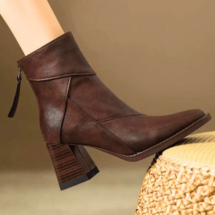 Bineta | Leather Ankle Boots