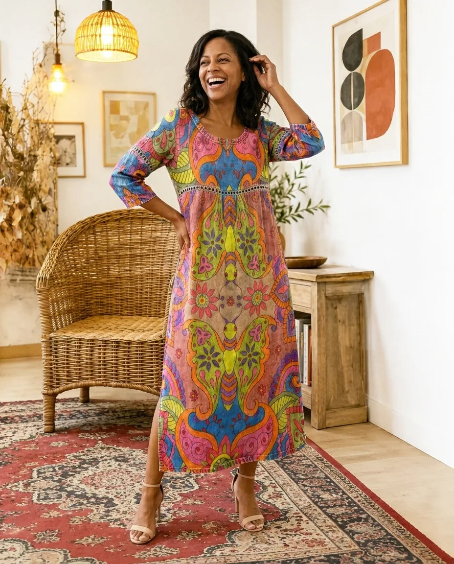 Incarnation | Printed Dress