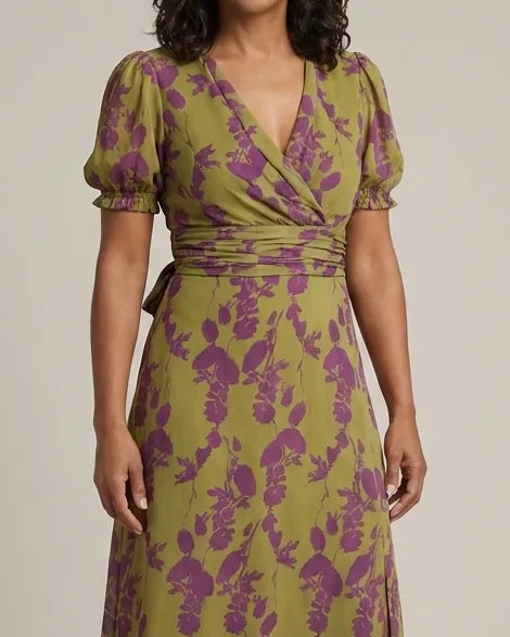 Victoria | Relaxed Floral Midi Dress