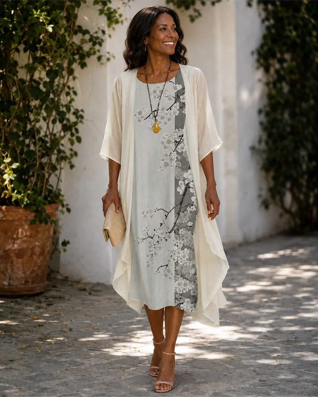Georgina | Flowing Layered Two-Piece Set