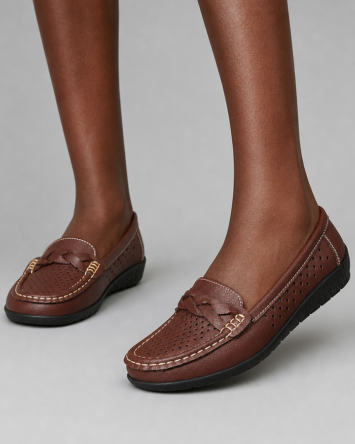 Jill | Perforated Comfort Loafers