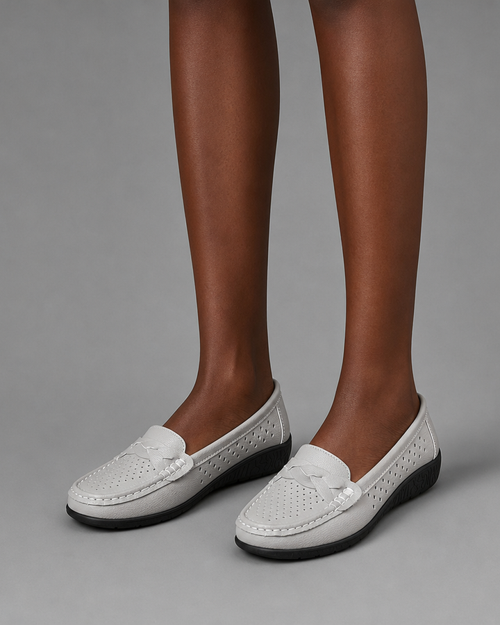 Jill | Perforated Comfort Loafers