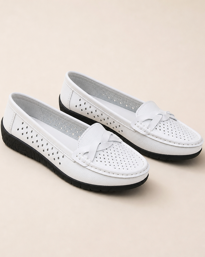 Jill | Perforated Comfort Loafers