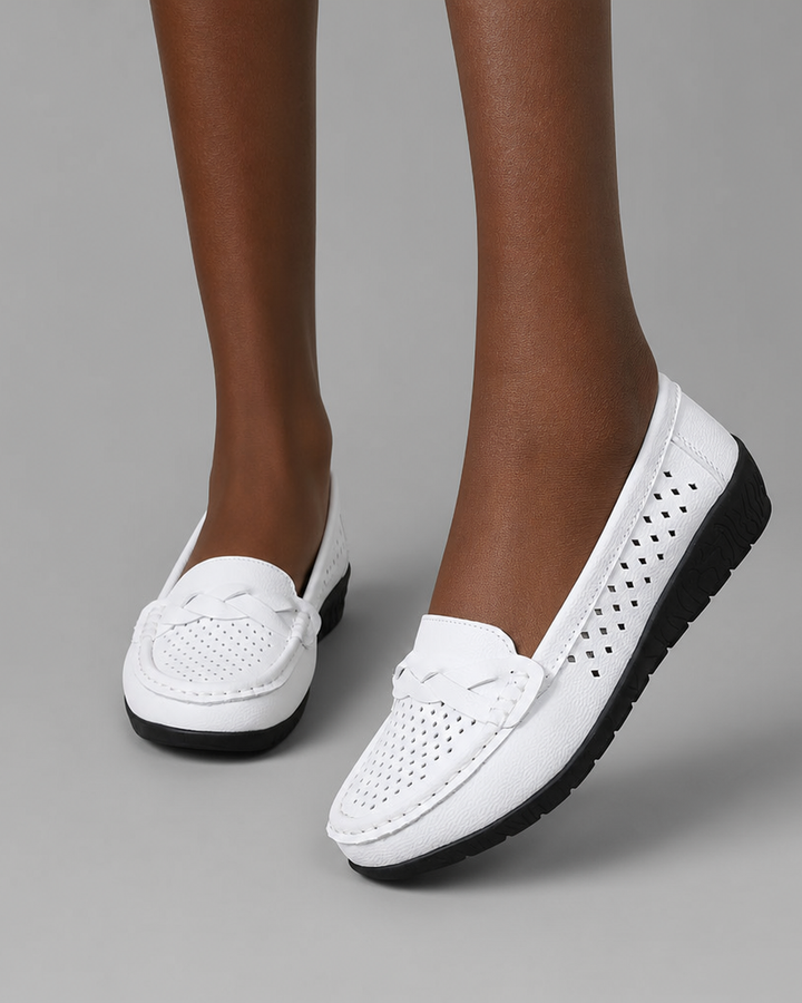 Jill | Perforated Comfort Loafers