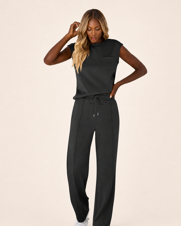 Aduke | Sleeveless Lounge Set