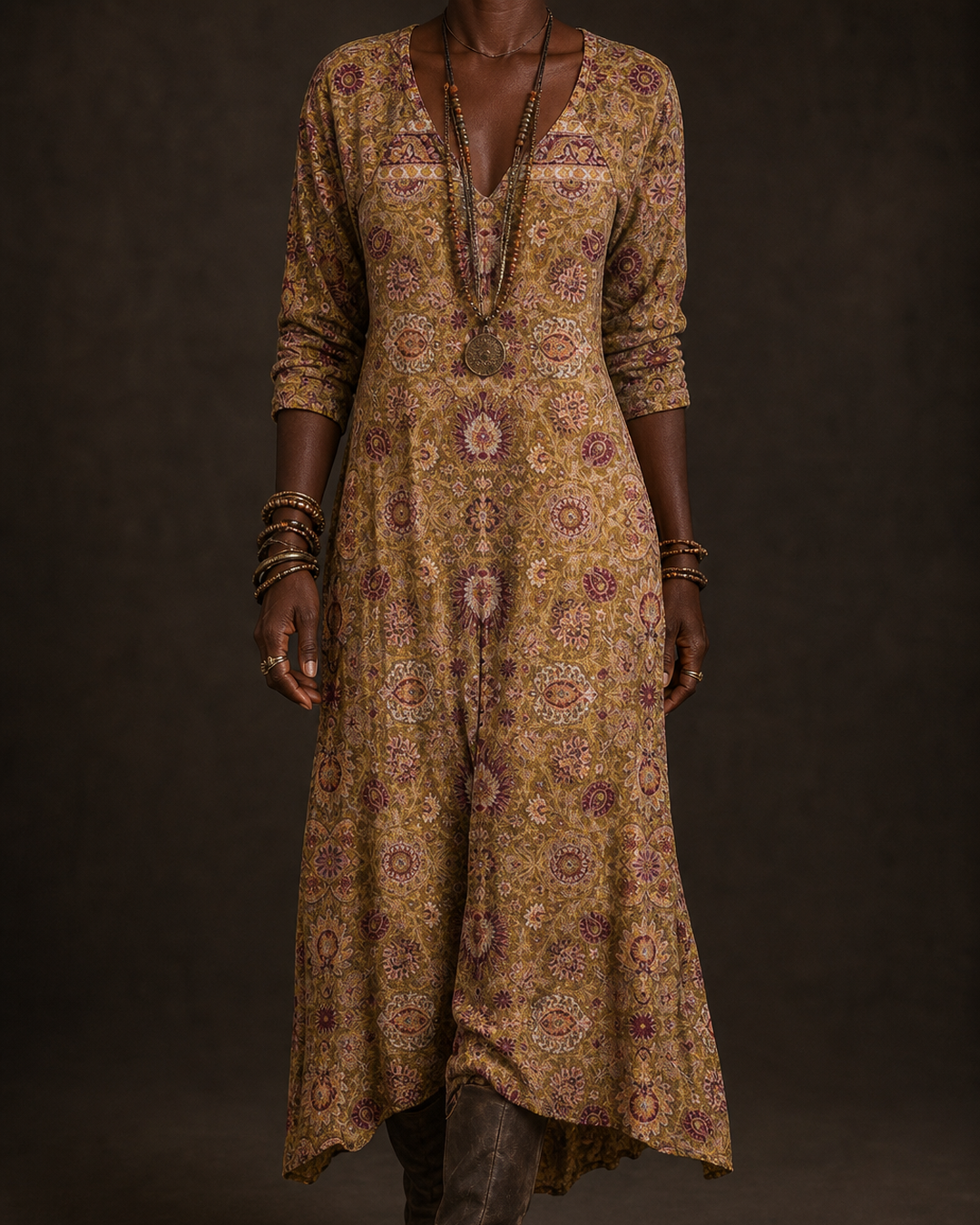 Basma | Relaxed Bohemian Style Dress