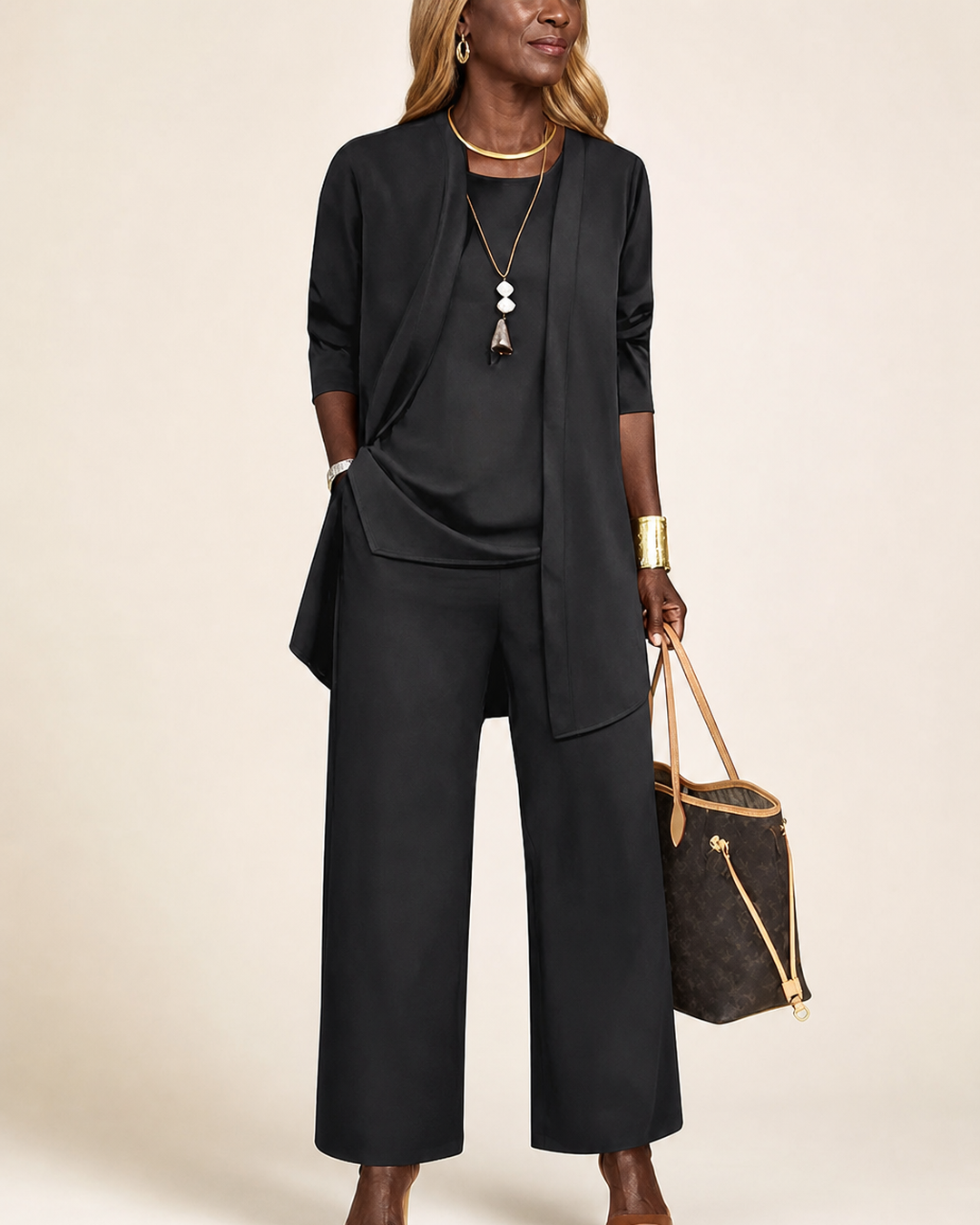 Somtochukwu | Elegant Casual Three-piece Set