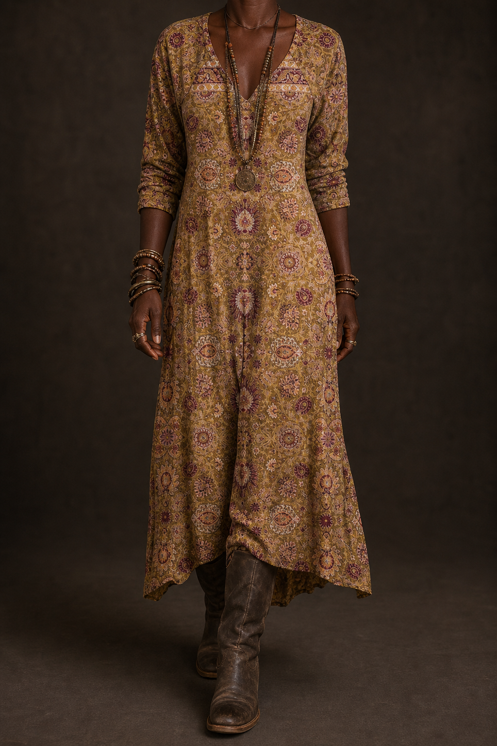 Basma | Relaxed Bohemian Style Dress