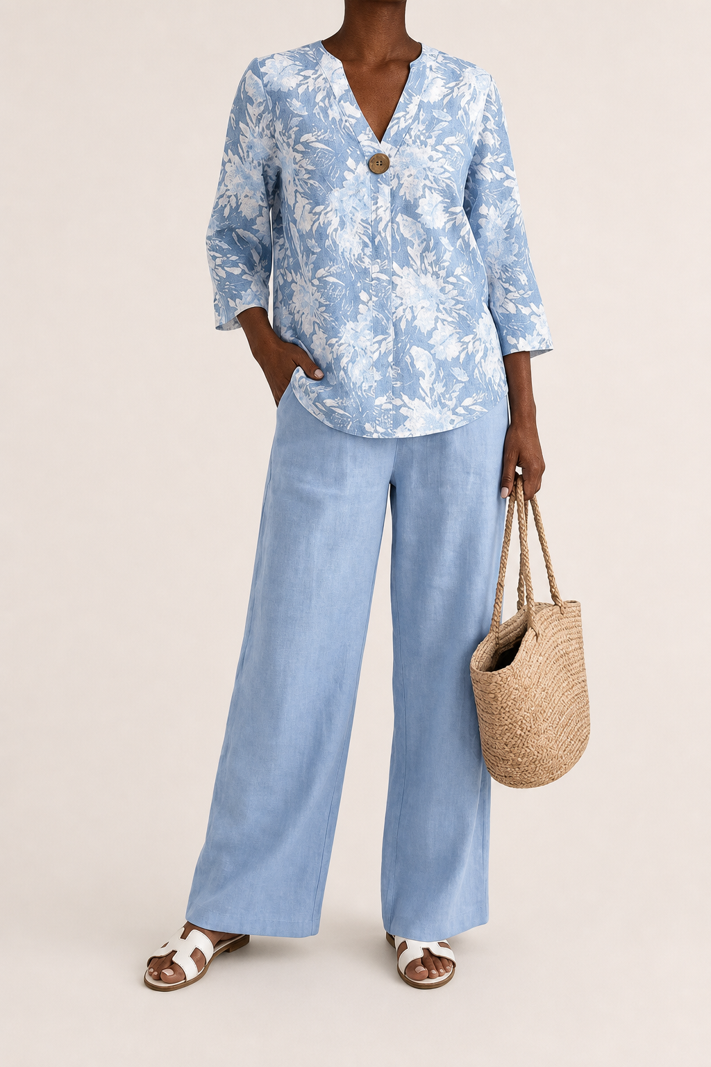 Adebimpe | Floral Print Two Piece Set