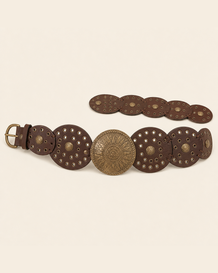 Theodora | Brown Women's Belt/cinch Belt