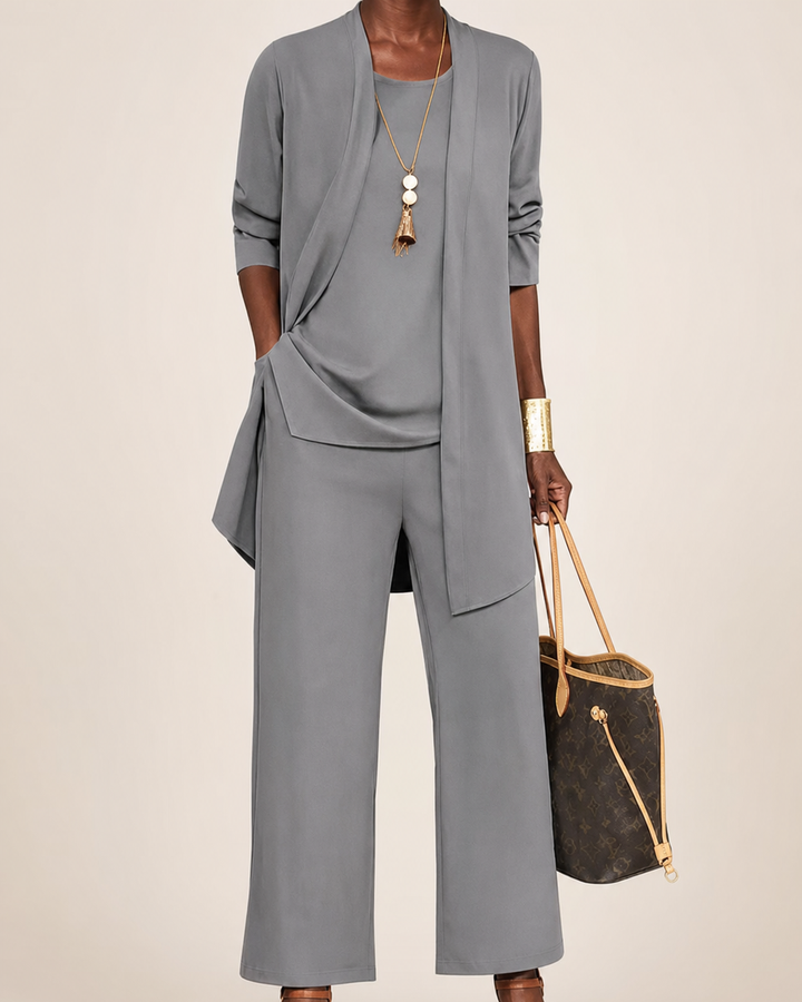 Somtochukwu | Elegant Casual Three-piece Set