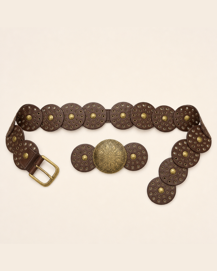 Theodora | Brown Women's Belt/cinch Belt
