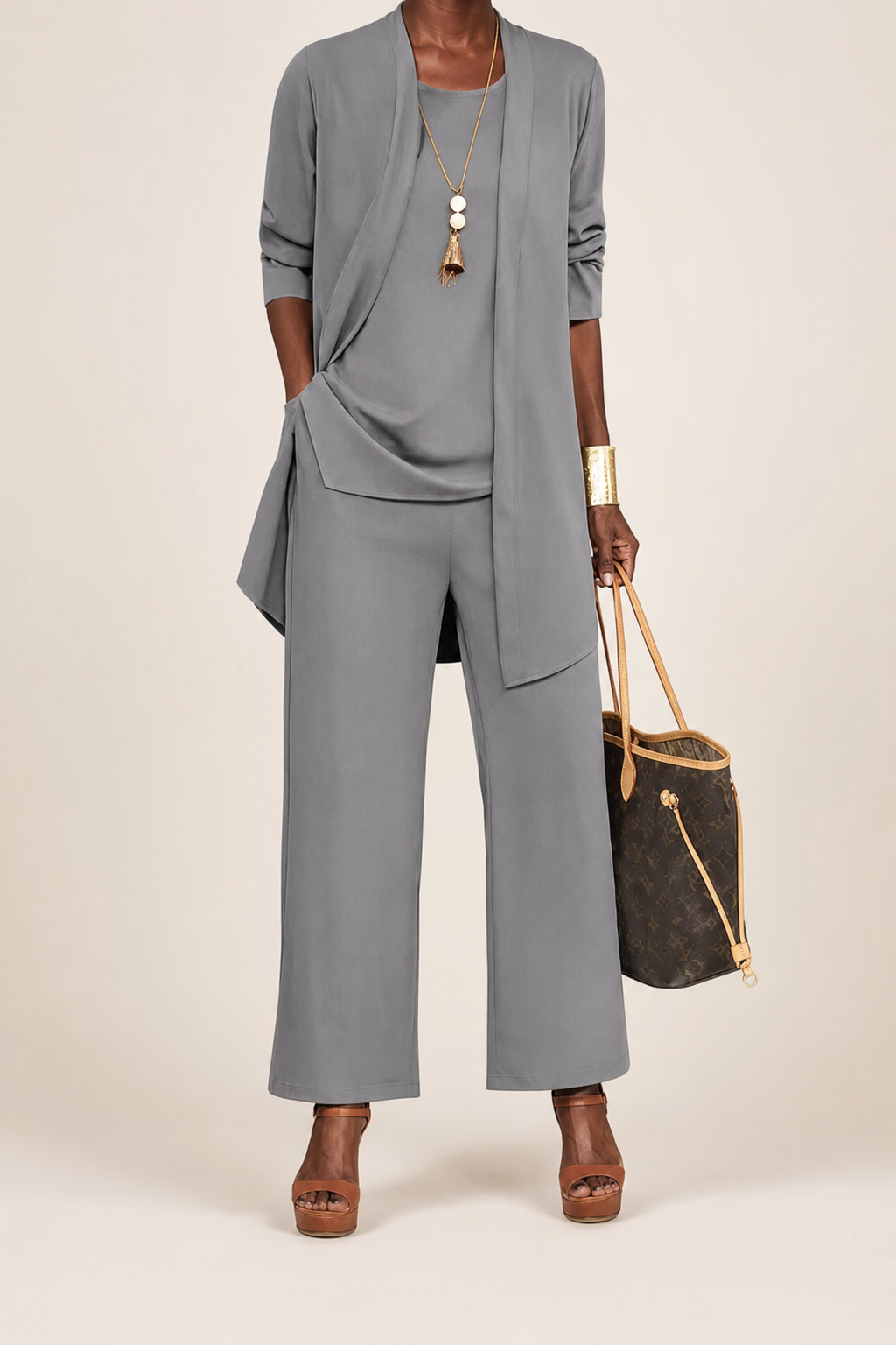 Somtochukwu | Elegant Casual Three-piece Set