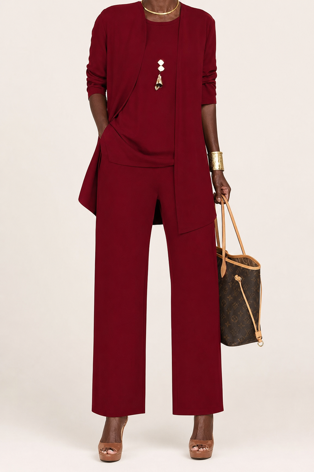 Somtochukwu | Elegant Casual Three-piece Set