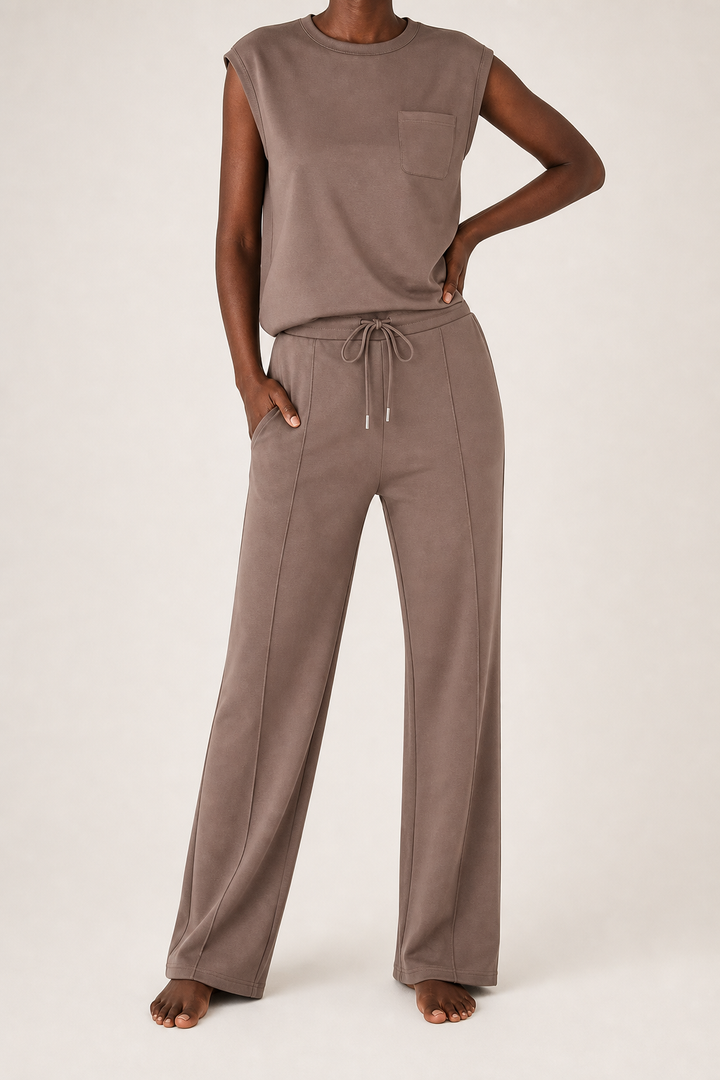Aduke | Sleeveless Lounge Set