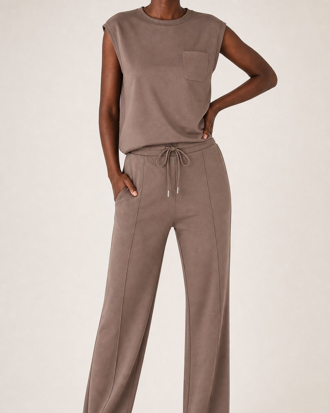 Aduke | Sleeveless Lounge Set