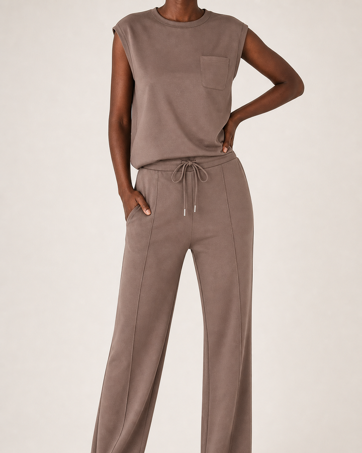 Aduke | Sleeveless Lounge Set