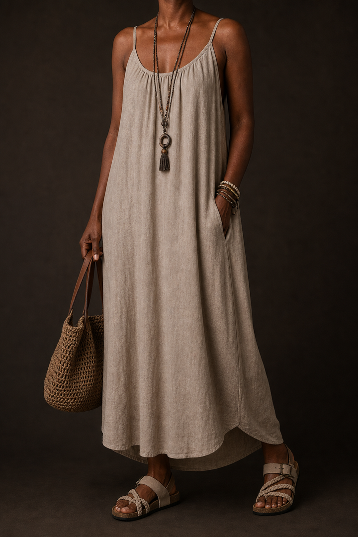 Nneoma | Braided Cork Sandals