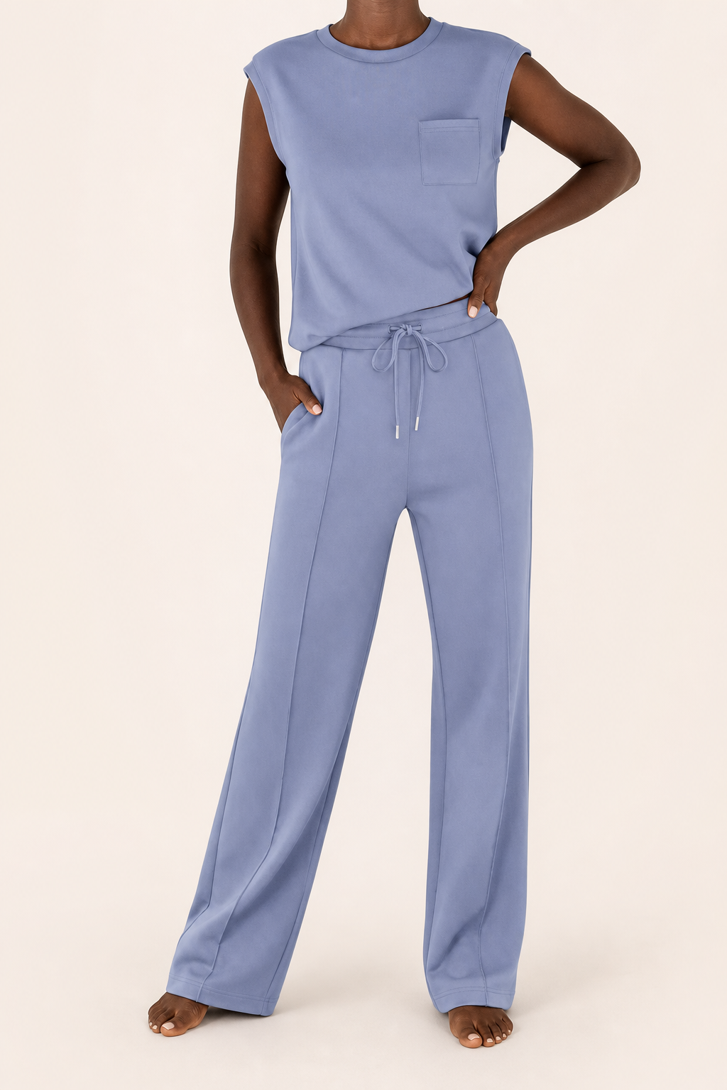 Aduke | Sleeveless Lounge Set