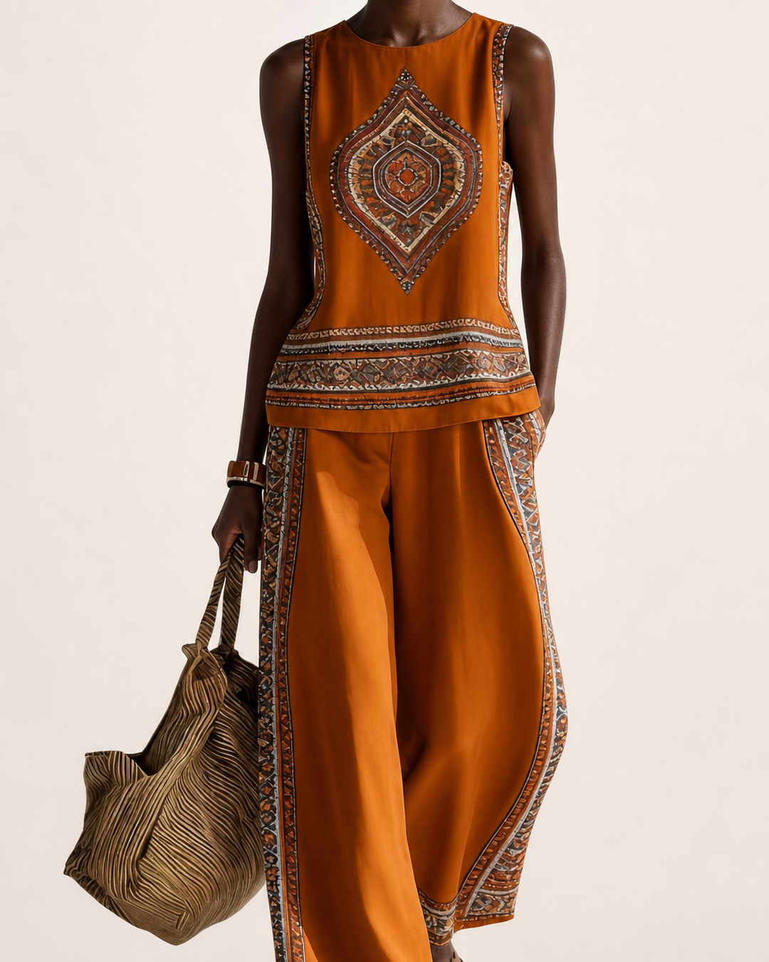 Omowunmi | Retro Print Two-piece Set