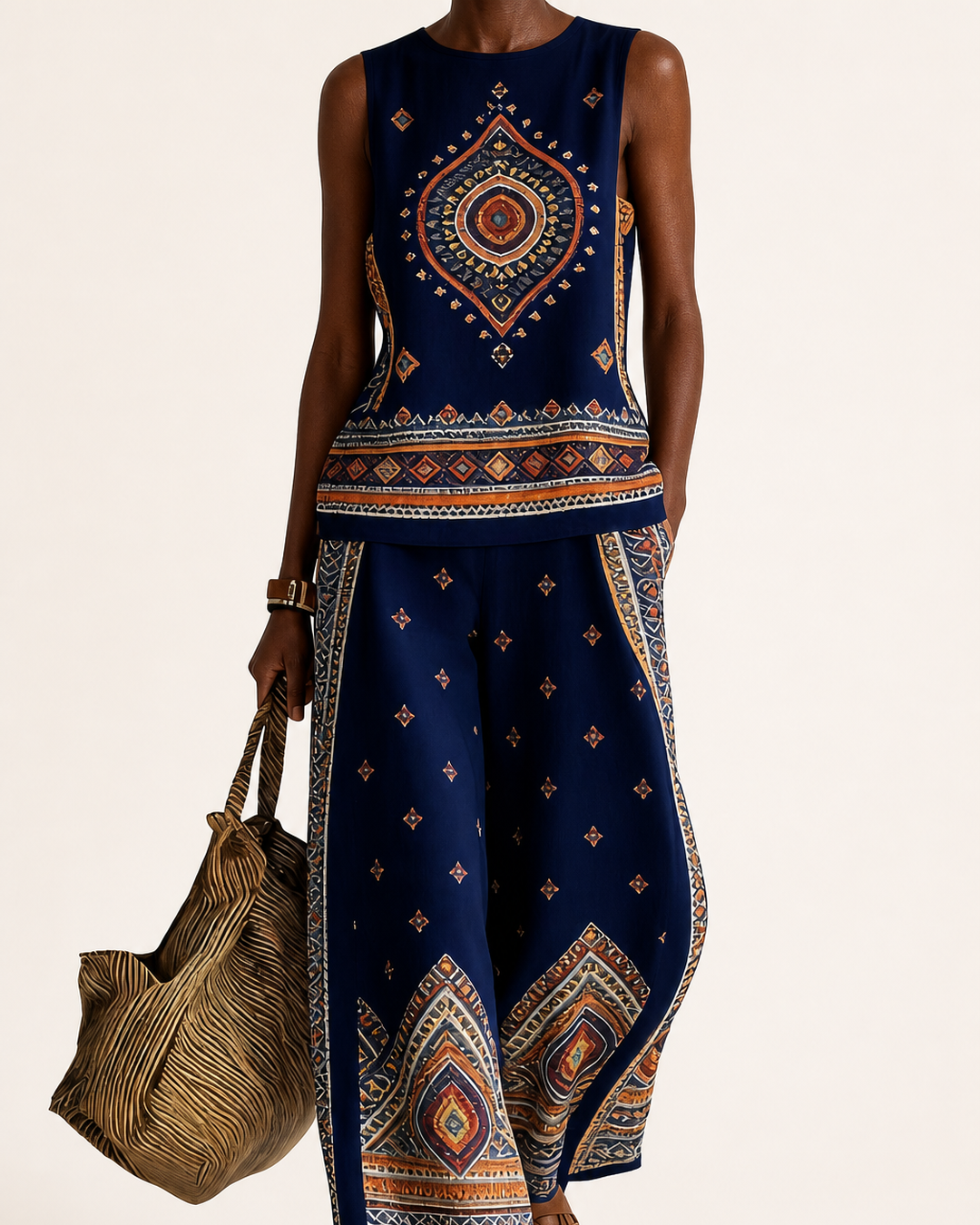 Omowunmi | Retro Print Two-piece Set