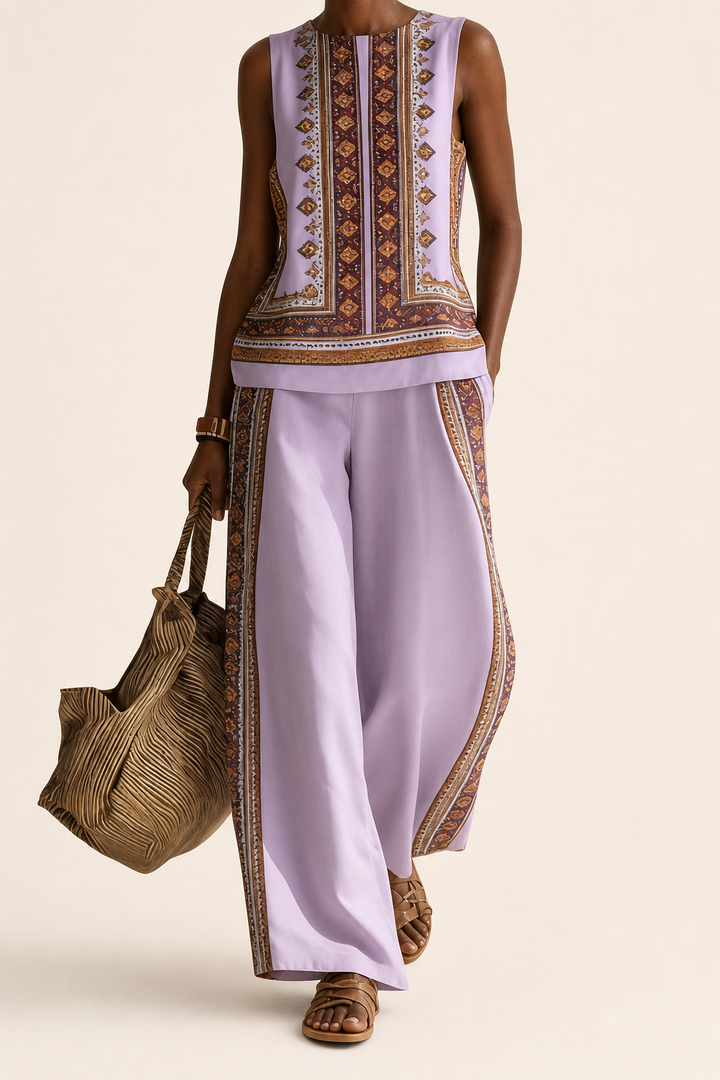 Omowunmi | Retro Print Two-piece Set