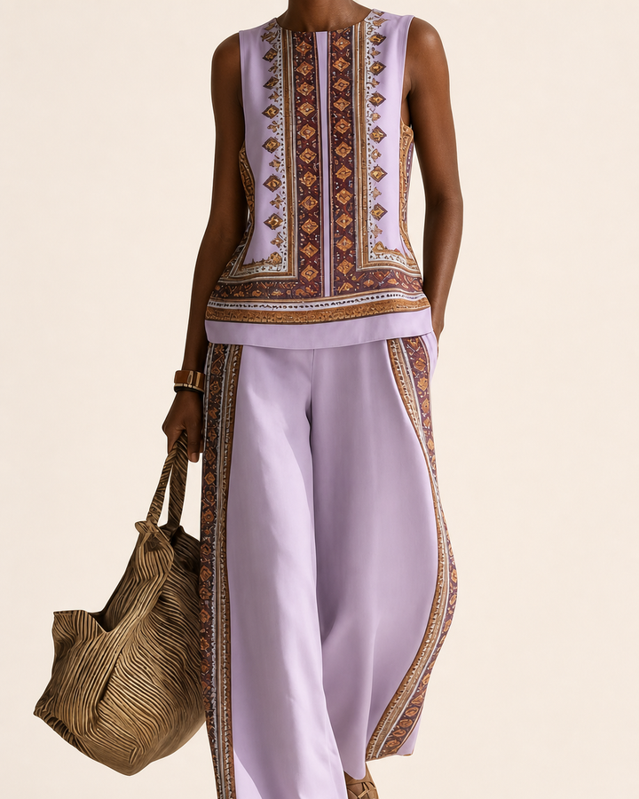 Omowunmi | Retro Print Two-piece Set