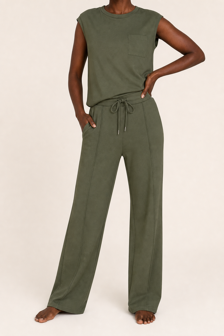 Aduke | Sleeveless Lounge Set