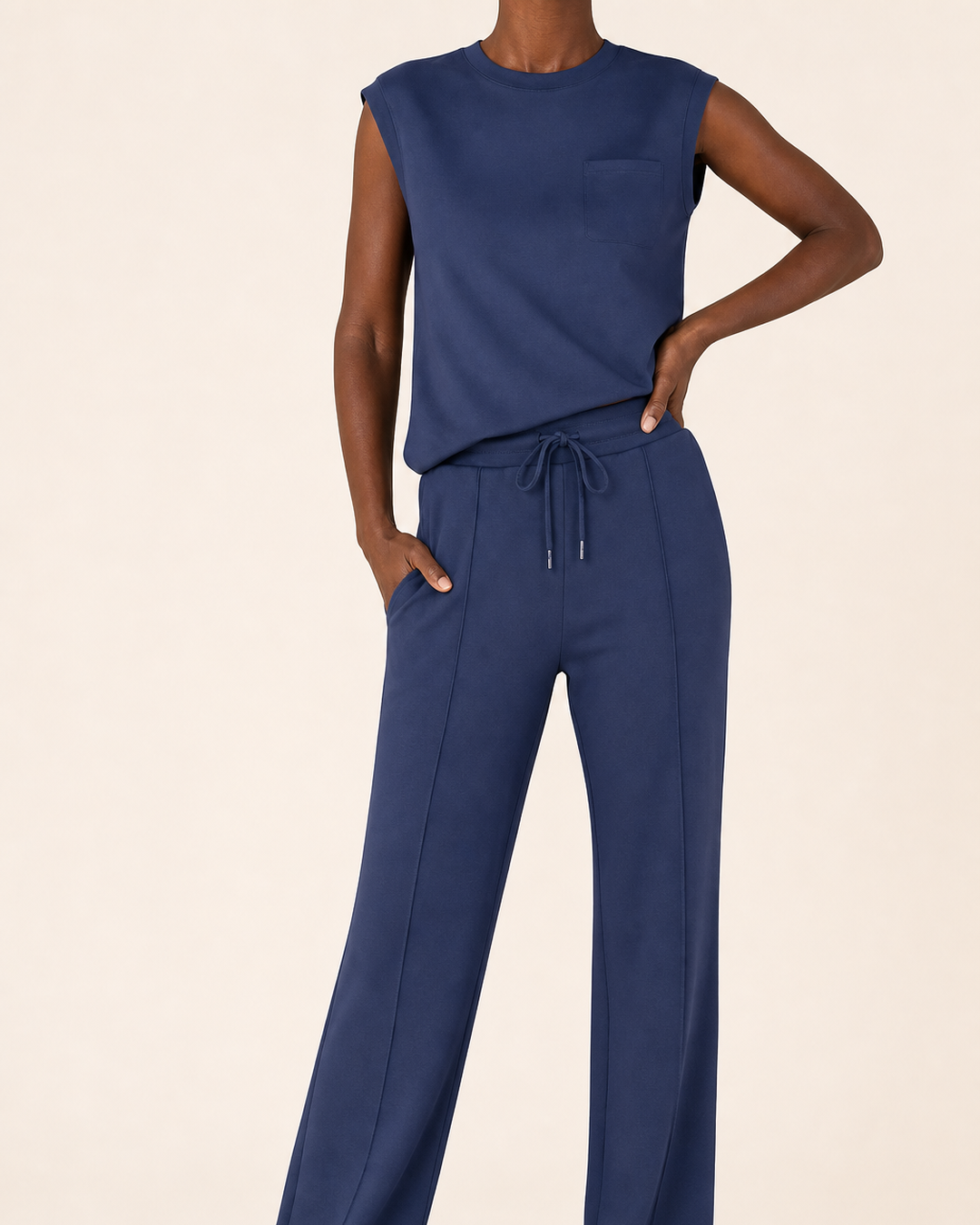 Aduke | Sleeveless Lounge Set