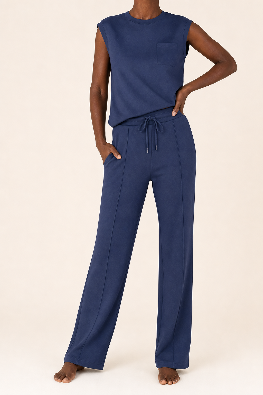 Aduke | Sleeveless Lounge Set
