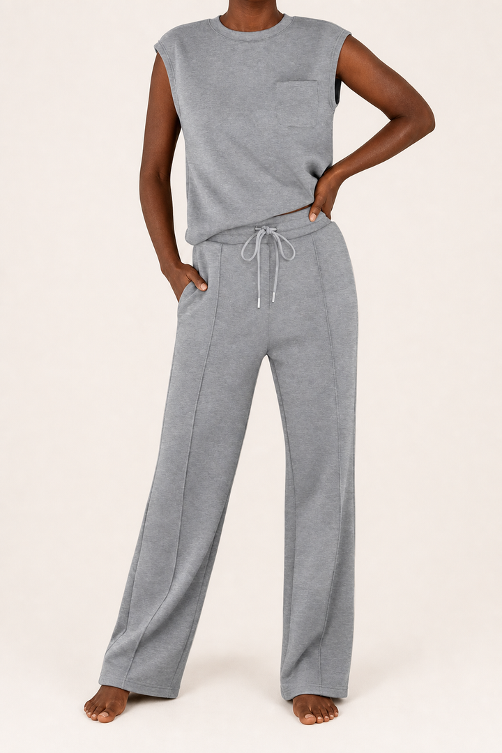 Aduke | Sleeveless Lounge Set