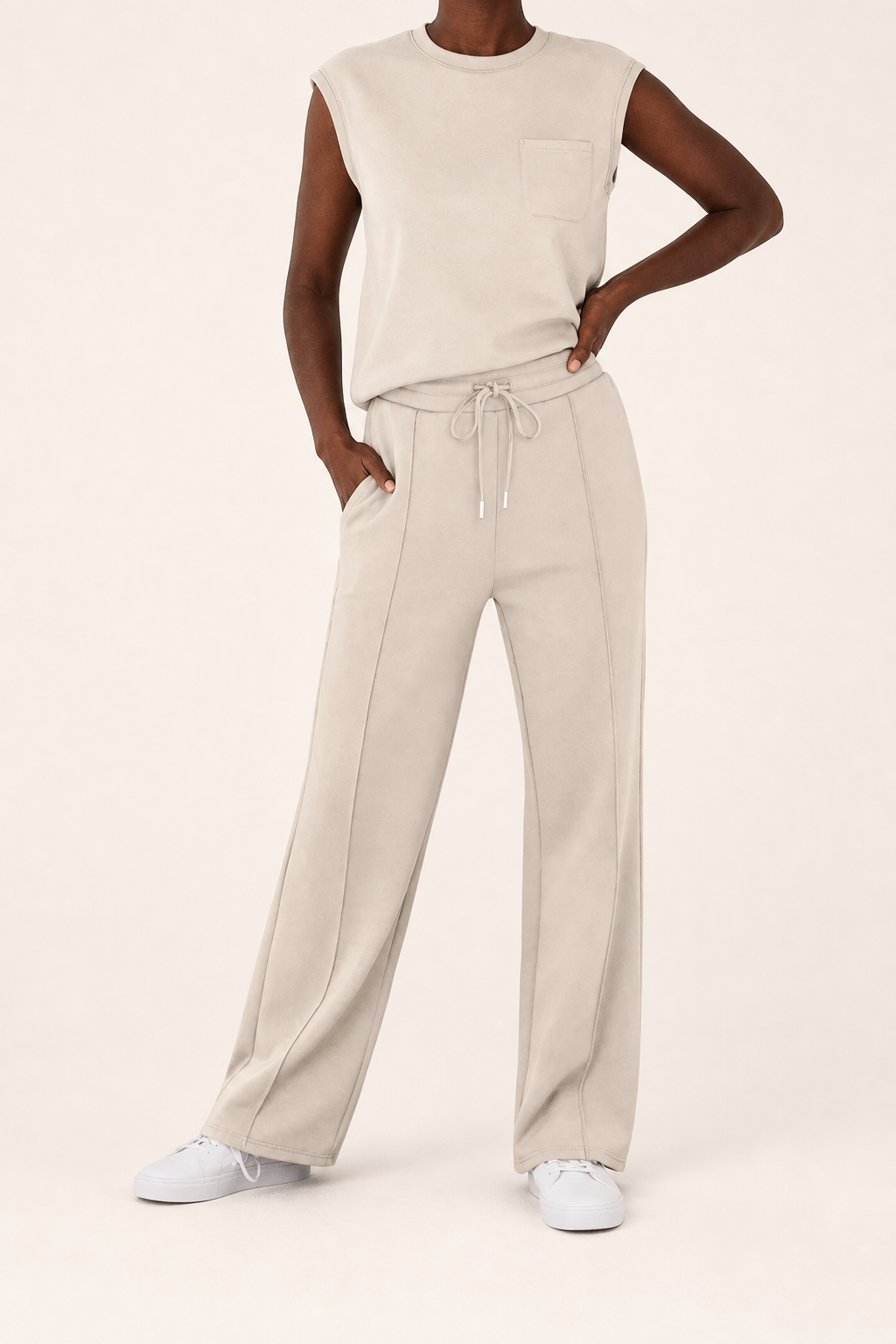 Aduke | Sleeveless Lounge Set