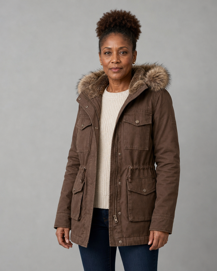 Flavia in Brown, view 2
