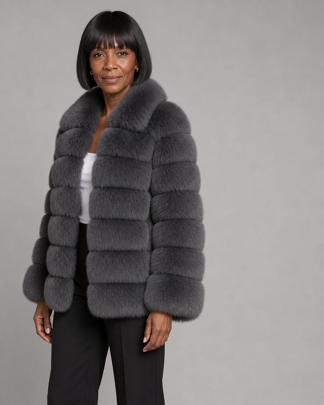 Oona in Dark Gray, view 2