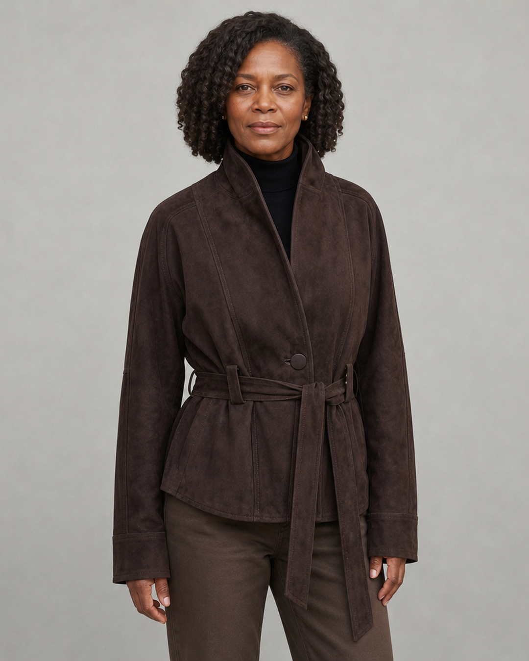 Anastasia in Dark Brown, view 2
