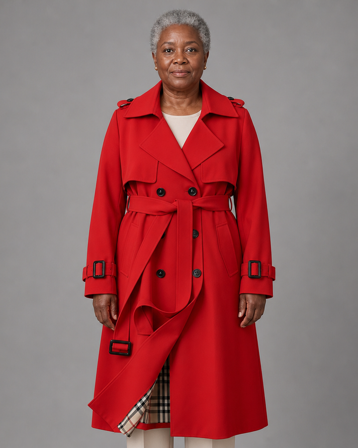 Natalia | Classic Long Trench Coat