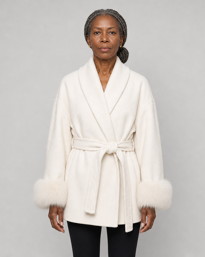 Mireille in White