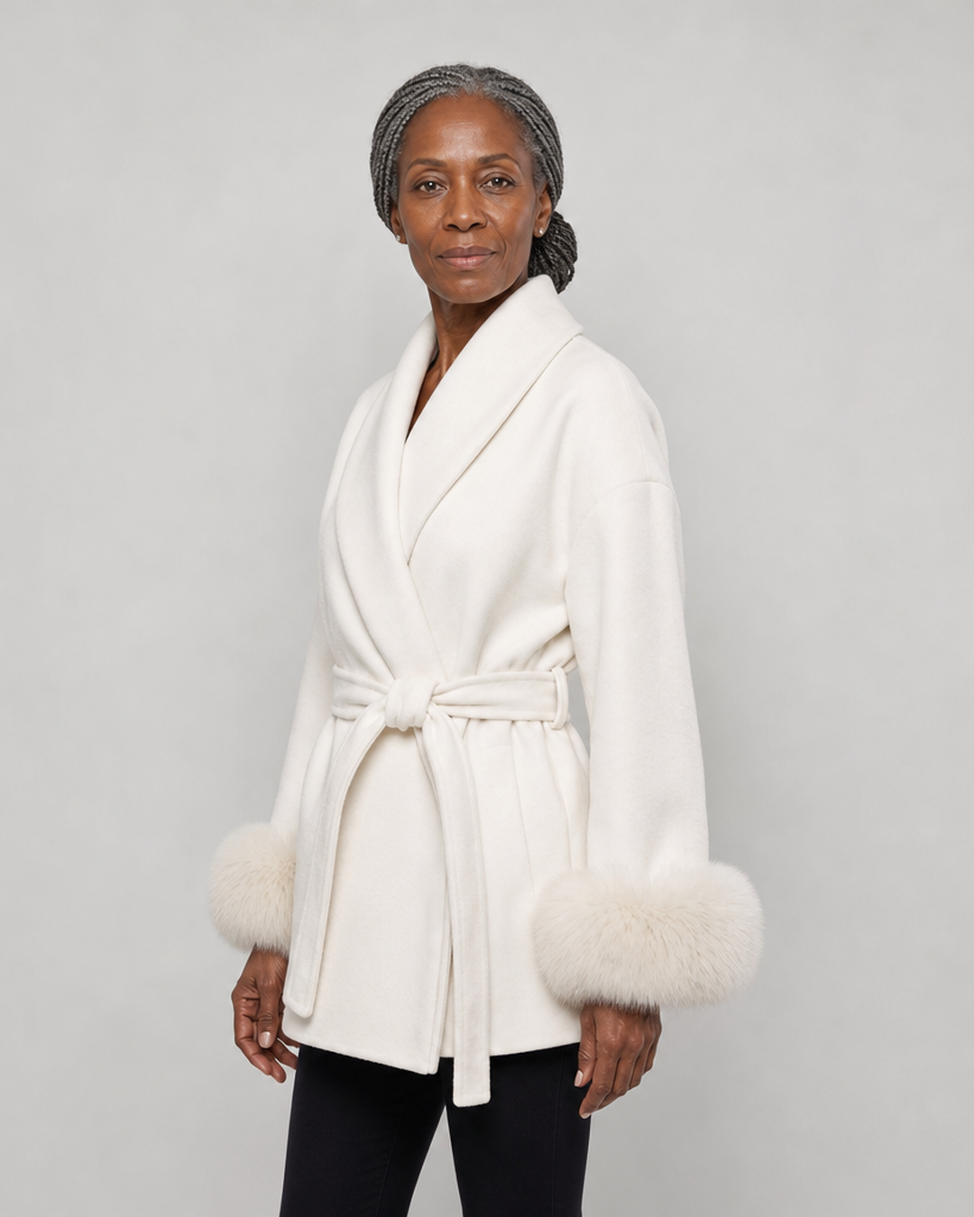Mireille in White, view 2