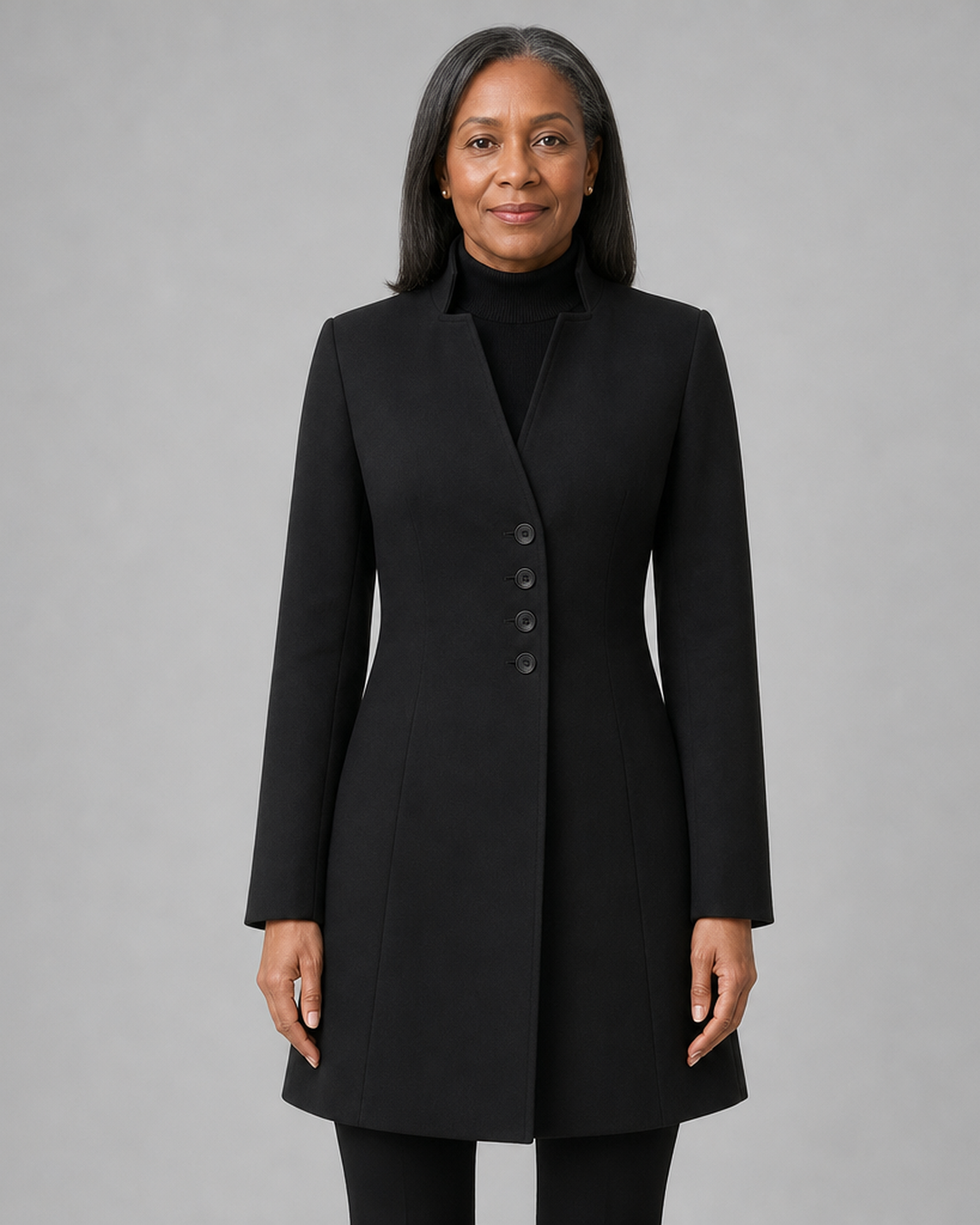 Indira in Black