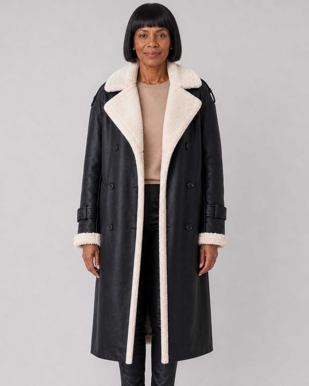 Yvette | Teddy-lined Trench Coat