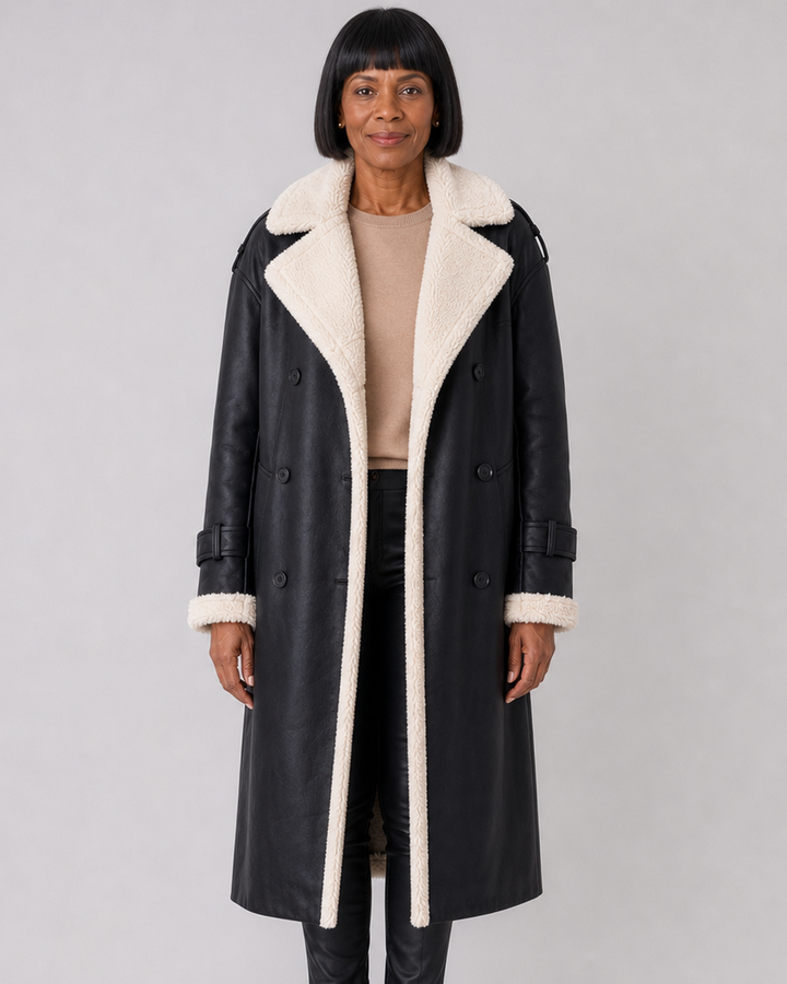 Yvette | Teddy-lined Trench Coat