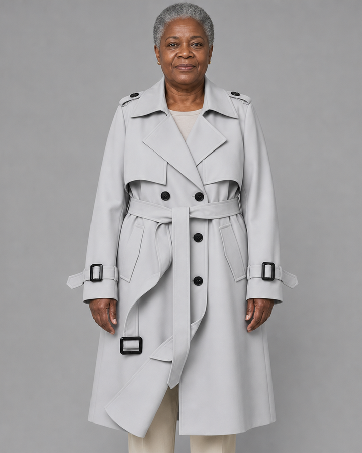 Natalia | Classic Long Trench Coat