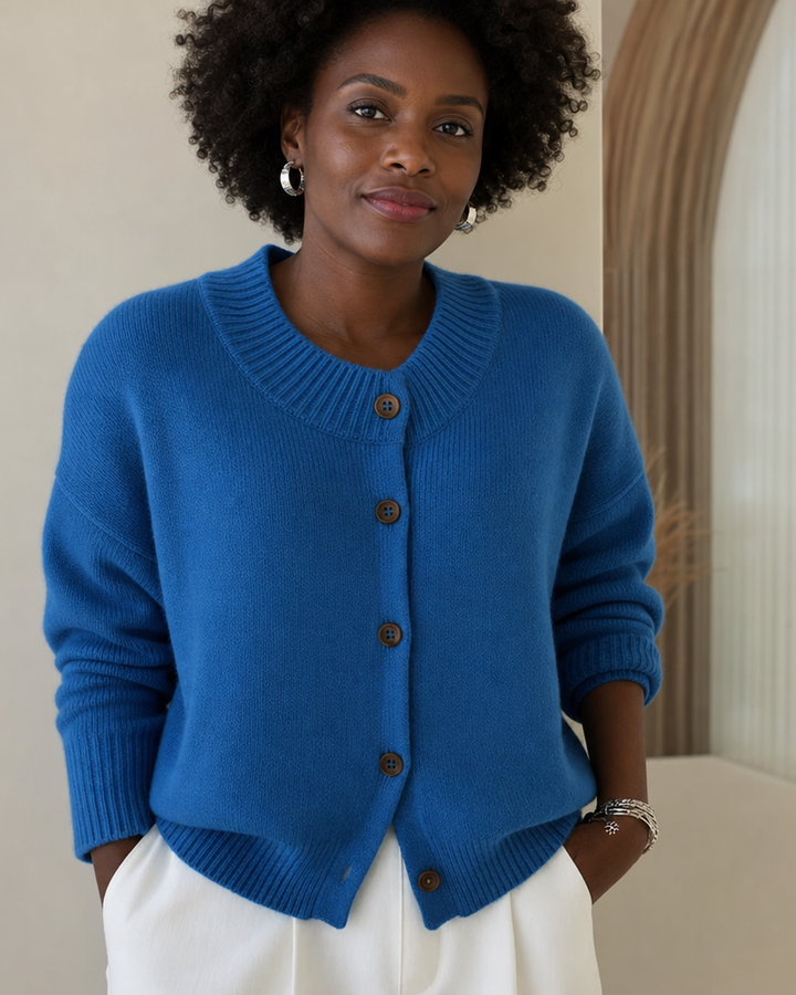 Vespera | Button Collar Cardigan