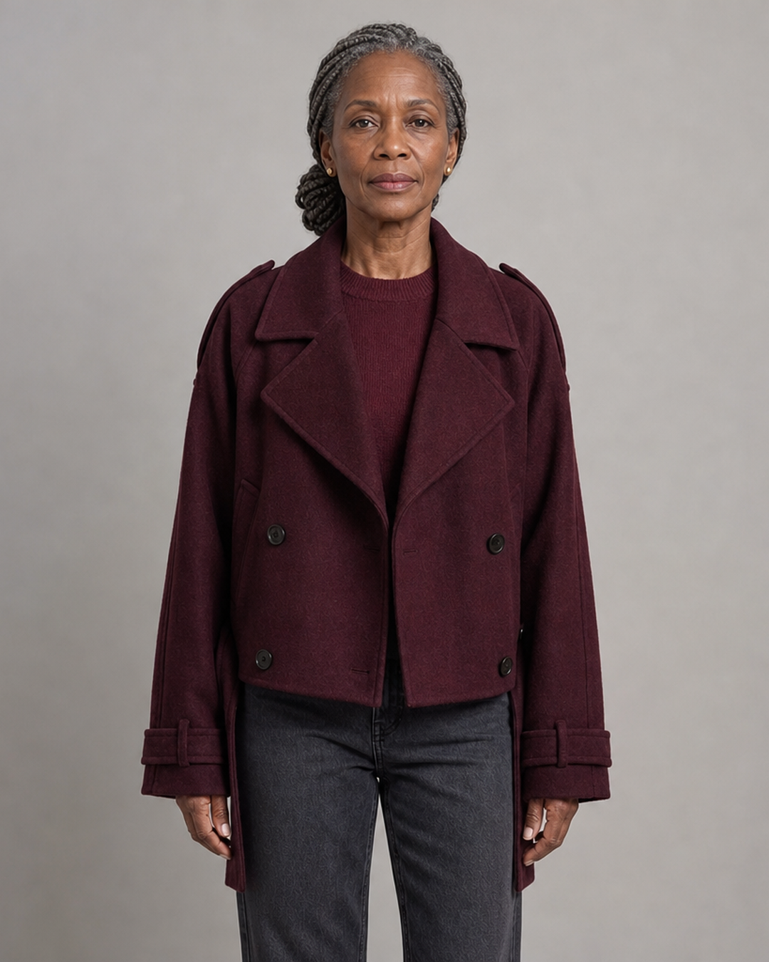 Blair in Wine Red