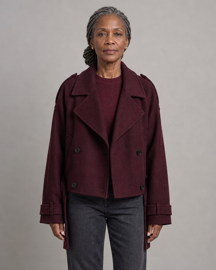 Blair in Wine Red