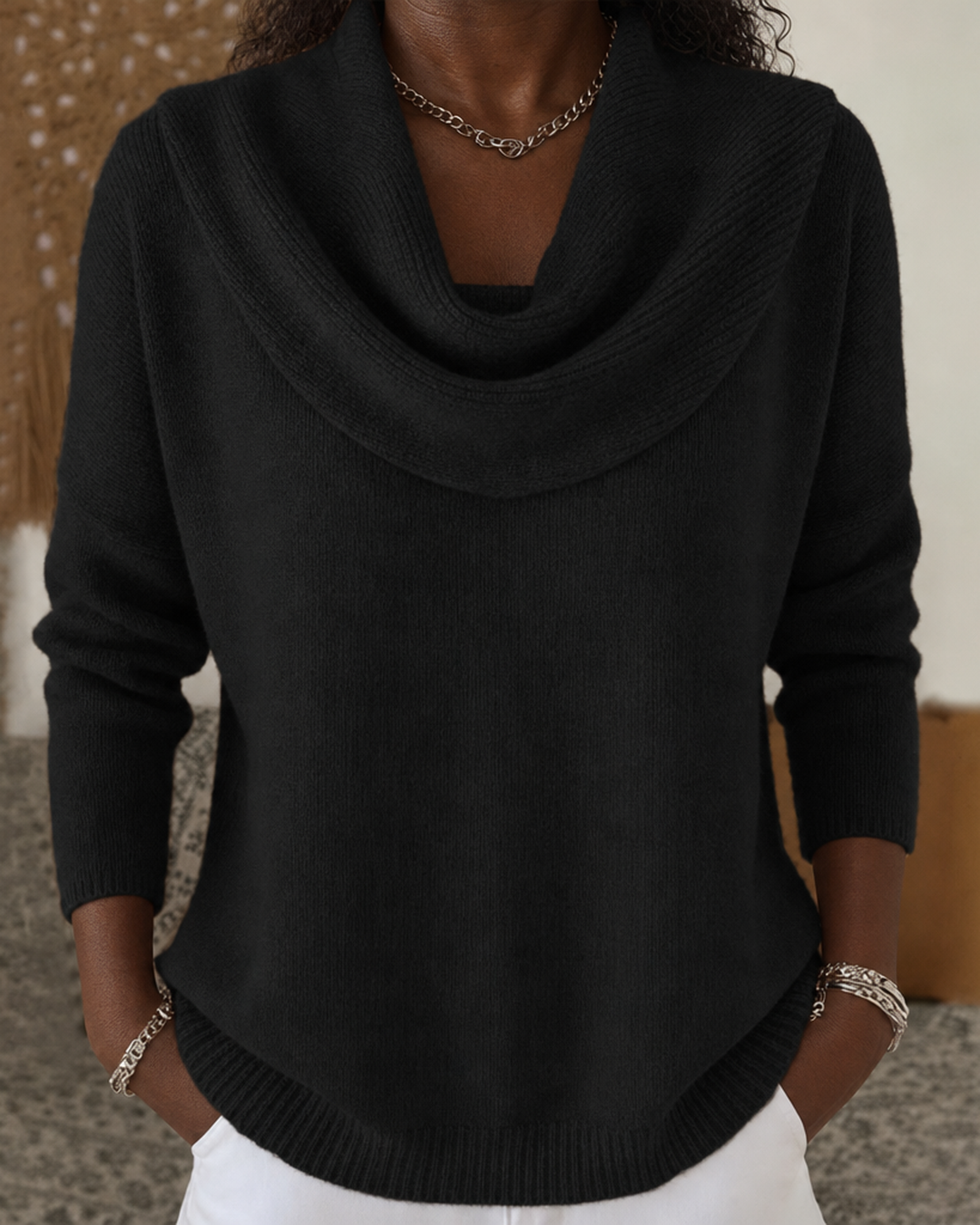 Juliette | Cowl Neck Sweater