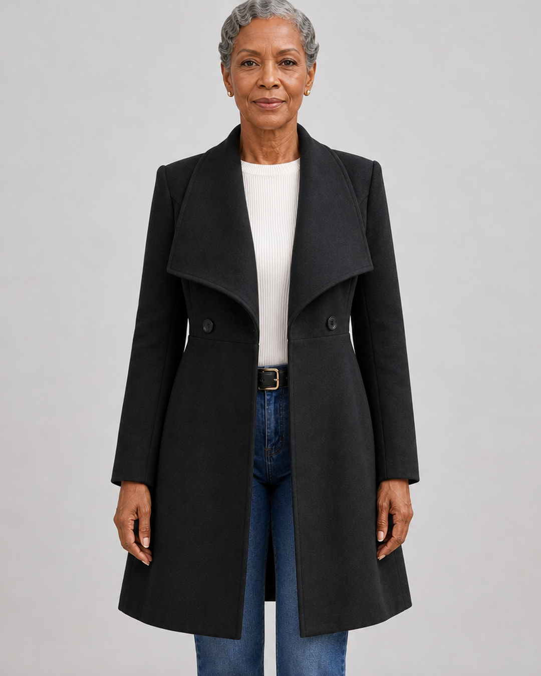 Louisa | Elegant Long Coat