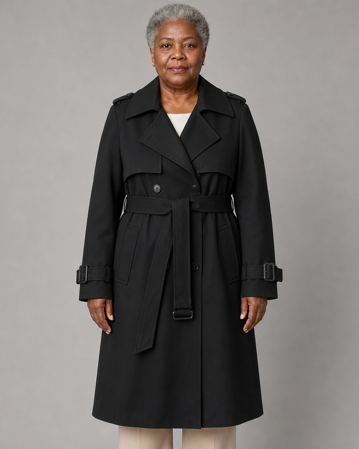 Natalia | Classic Long Trench Coat