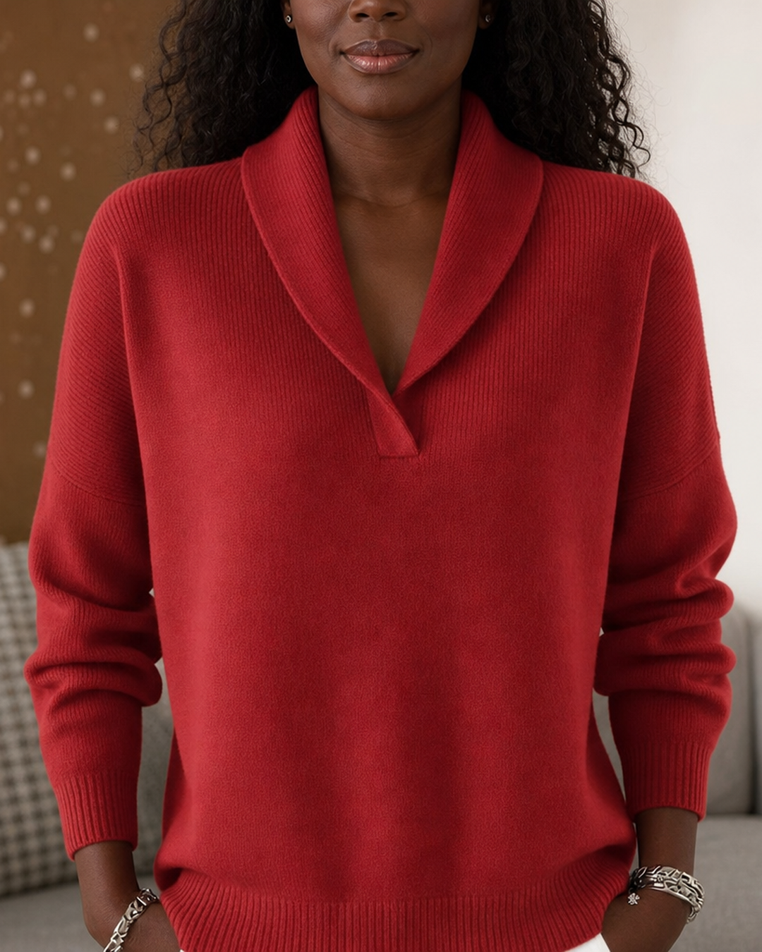 Antonine | V-neck Sweater