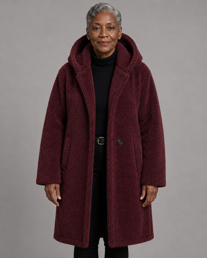 Roxanne | Long Teddy Coat